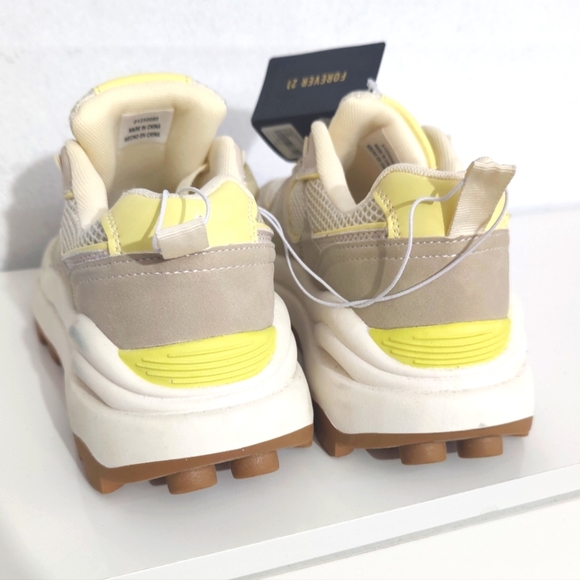 Forever 21 Sneakers Colorblock Platform Sneakers  Size 8 - Picture 7 of 9